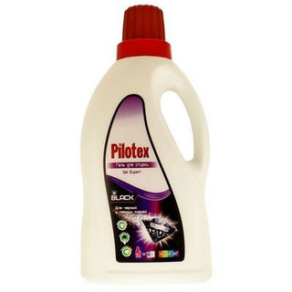 Моющее средство для стирки Pilotex гель для темных и черных тканей 1 л